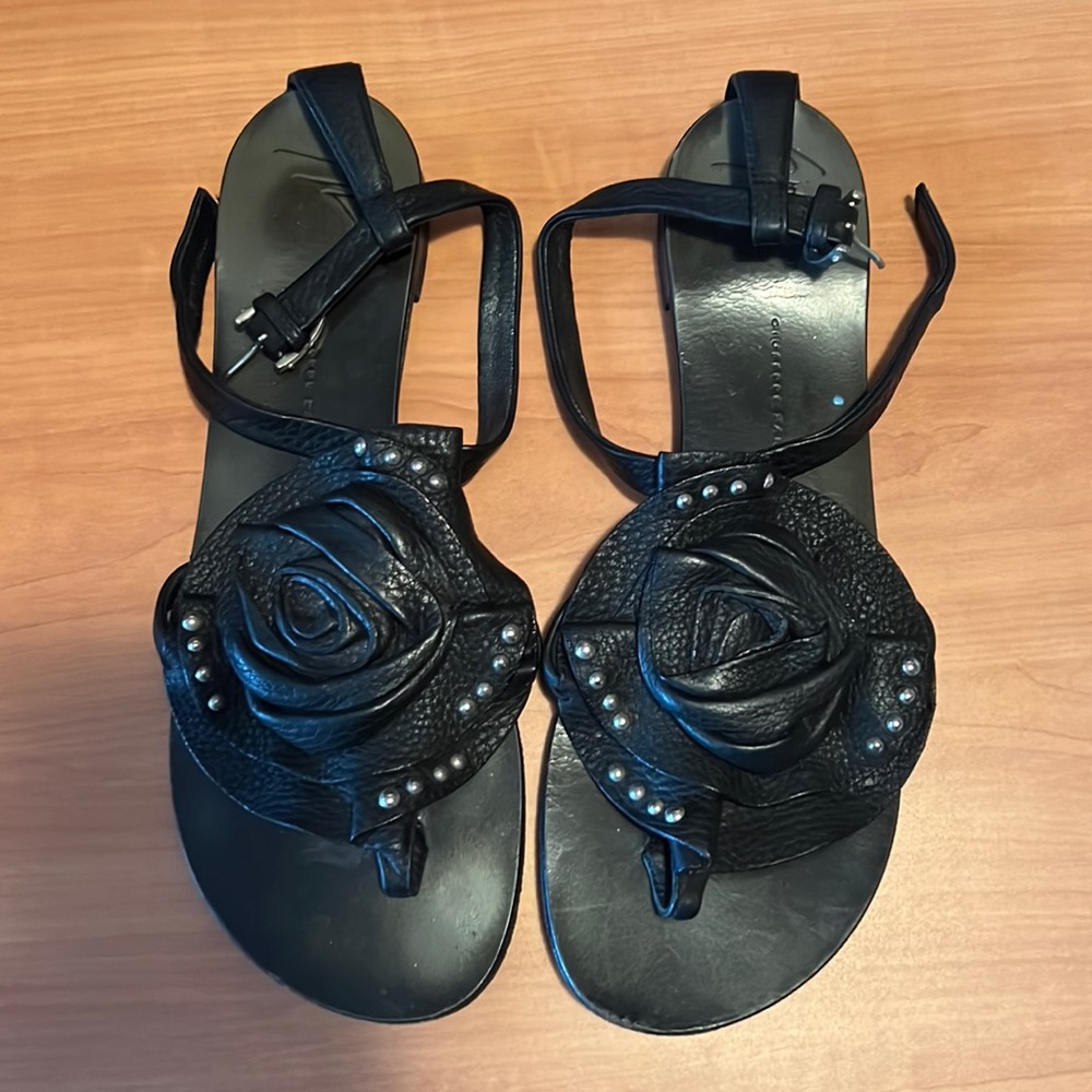 Giuseppe Zanotti Flower Sandals